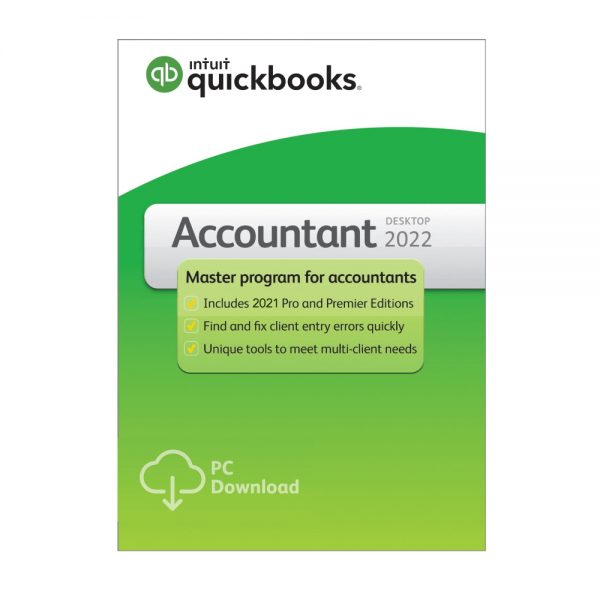 QuickBooks Enterprise 2022 Accountant Edition (Subscription) CFO